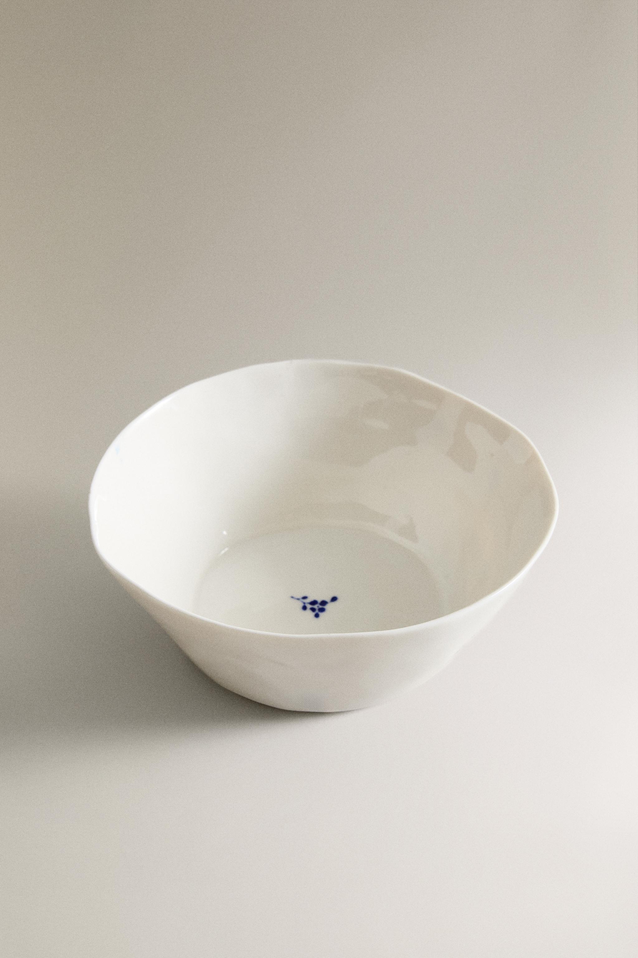 BOL PORCELAINE FLORAL